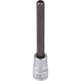 Extra-Long Bit Sockets, Hex, 5/16" x 4" L, 3/8" Drive