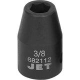 Socket, Impact, 3/8", 1/2" Drive, 6 Points