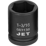 Socket, Impact, 1-3/16", 3/4" Drive, 6 Points