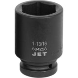 Socket, Impact, 1-13/16", 1" Drive, 6 Points, Deep
