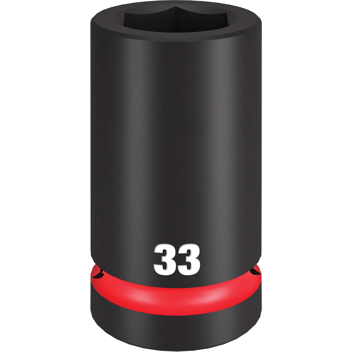 Shockwave Impact Duty™ Socket, Impact, 33 mm, 1" Drive, 6 Points, Deep