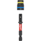 Shockwave Impact Duty™ Quik-Clear™ 2-in-1 Nut Drivers, 5/16"/3/8" Drive, 2-1/2" L, Magnetic