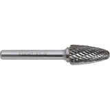 F1-DC JET-KUT Tree Shape Bur (Radius End), 1/4" Dia.