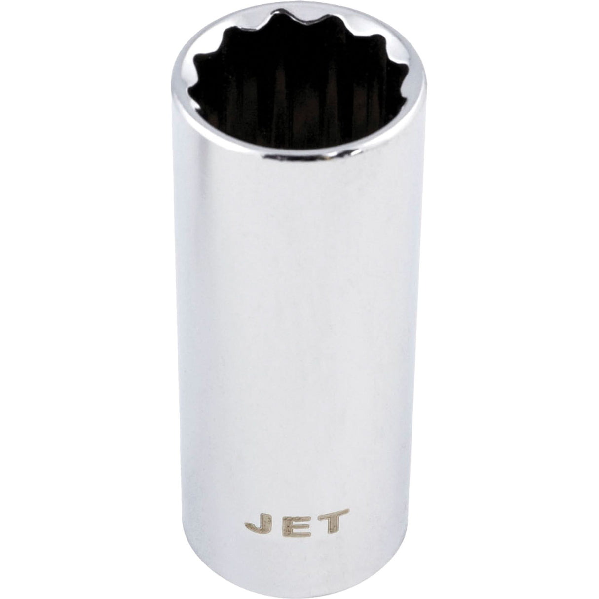 Chrome Socket, 10 mm, 1/4" Drive, 12 Points, Deep