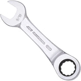 SAE Ratcheting Stubby Combination Wrench