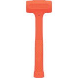 Compo-Cast® Standard Soft Face Hammer, 18 oz. Head Weight, Plain Face, 29" L