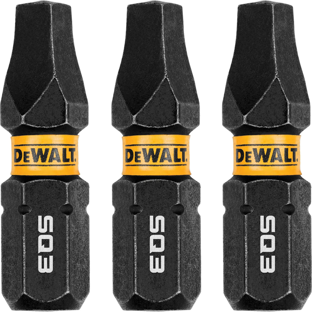 3-Piece FLEXTORQ® Impact Screwdriving Bits, Square, #3, 1/4" Drive