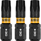 3-Piece FLEXTORQ® Impact Screwdriving Bits, Torx, T-30, 1/4" Drive