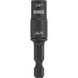 Impact-Ready Double-Ended Detachable Nut Driver, 5/16"/1/4" Drive, Magnetic