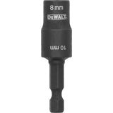 Impact Ready Double-Ended Detachable Nut Driver, 10 mm/8 mm Drive, 2" L, Magnetic