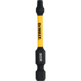 15-Piece Impact Ready Tic-Tac Screw Bit Set, Square, #2 Tip, 1/4" Drive Size, 2" Length