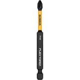 FLEXTORQ® Impact Driver Bit, Phillips, #2 Tip, 1/4" Drive Size, 3-1/2" Length