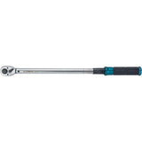 72-Tooth Torque Wrench, Click, 1/2" Square Drive, 25 - 250 ft-lbs.