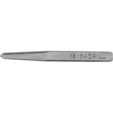 Undercut Flute Screw Extractor, For Screw Size 7/16", Chromium Steel