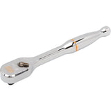 120XP™ Full Polish Chrome Teardrop Ratchet, 1/4" Drive, Ergonomic Handle