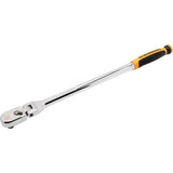 120XP™ Dual Material Handle Flex Head Teardrop Ratchet