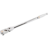 120XP™ Full Polish Chrome Flex Head Teardrop Ratchet