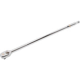 120XP™ Full Polish Chrome Extra Long Handle Teardrop Ratchet, 3/8" Drive, Ergonomic Handle