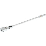 90-Tooth Locking Flex Head Teardrop Ratchet