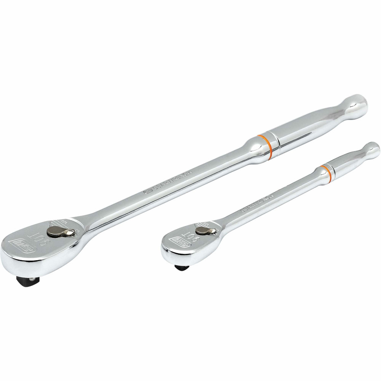 90-Tooth Long Handle Teardrop Ratchet Set