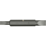 Screwdriver Bit, Slot, 4 mm/6 mm