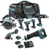 XGT Brushless 7-Tool Combo Kit, Lithium-Ion, 40 V
