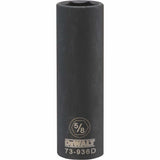 Socket, Impact, 5/8", 1/2" Drive, 6 Points