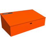 RAILWORKS Top Shelf Lockable Angled Workstation