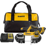 XR® Mid-Size Bandsaw with 5 Ah Battery Kit, 20 V, 3-3/8" Capacity