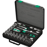 8100 SC 2 Zyklop Speed Ratchet Set, 37 Pcs, 3/8" Drive Size