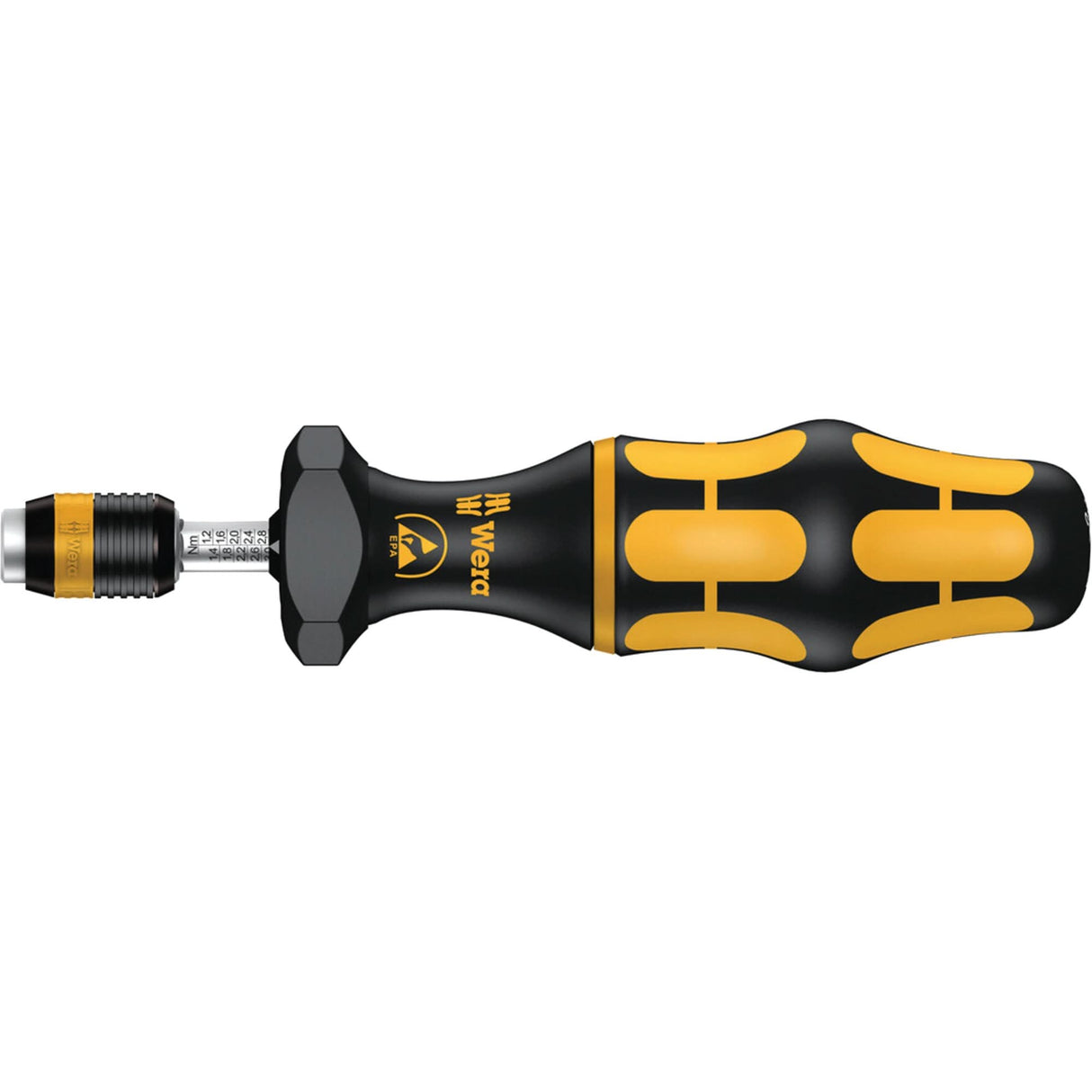 Series 7400 ESD Kraftform Adjustable Torque Screwdriver, 2.5 - 29 Ft-lbs. Torque Range, 6" Length
