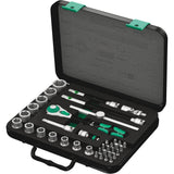 8100 SB 4 Zyklop Speed Ratchet Set, 38 Pcs, 3/8" Drive Size