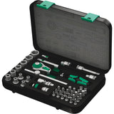 8100 SA 4 Zyklop Speed Ratchet Set, 41 Pcs, 1/4" Drive Size