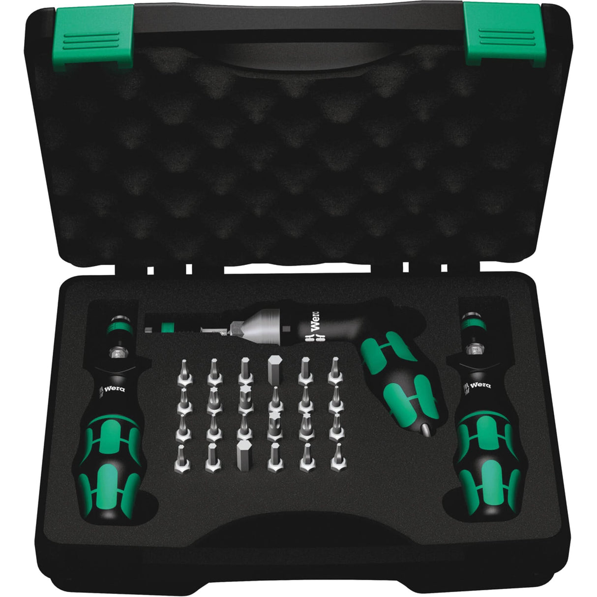 7440/41/42 Kraftform Torque Screwdriver Set, 0.3 - 6.0 Nm Torque Range, 6" Length