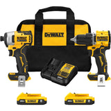 ATOMIC™ Brushless Compact Drill/Driver & Impact Driver Combo Kit, Lithium-Ion, 20 V