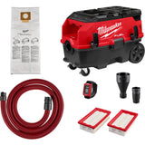 M18 FUEL™ 9 Gallon Dual Battery Dust Extractor with PACKOUT™ Compatibility and VACLINK™ Kit