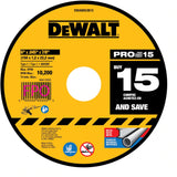 Metal Cutting Wheel, 6" x 0.045", 7/8" Arbor, Type 1, Aluminum Oxide