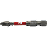 Impactech® Power Bit, Phillips, #2 Tip, 1/4" Drive Size, 2" Length