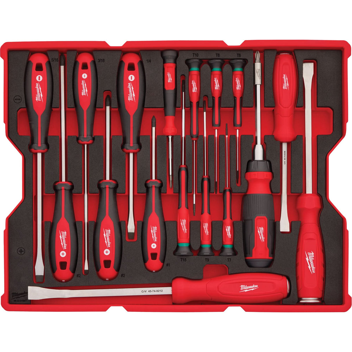 Screwdriver & Pry Bar Set with Tray for PACKOUT™ Drawers