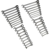 72-Tooth 12 Point Standard & Stubby Wrench Set