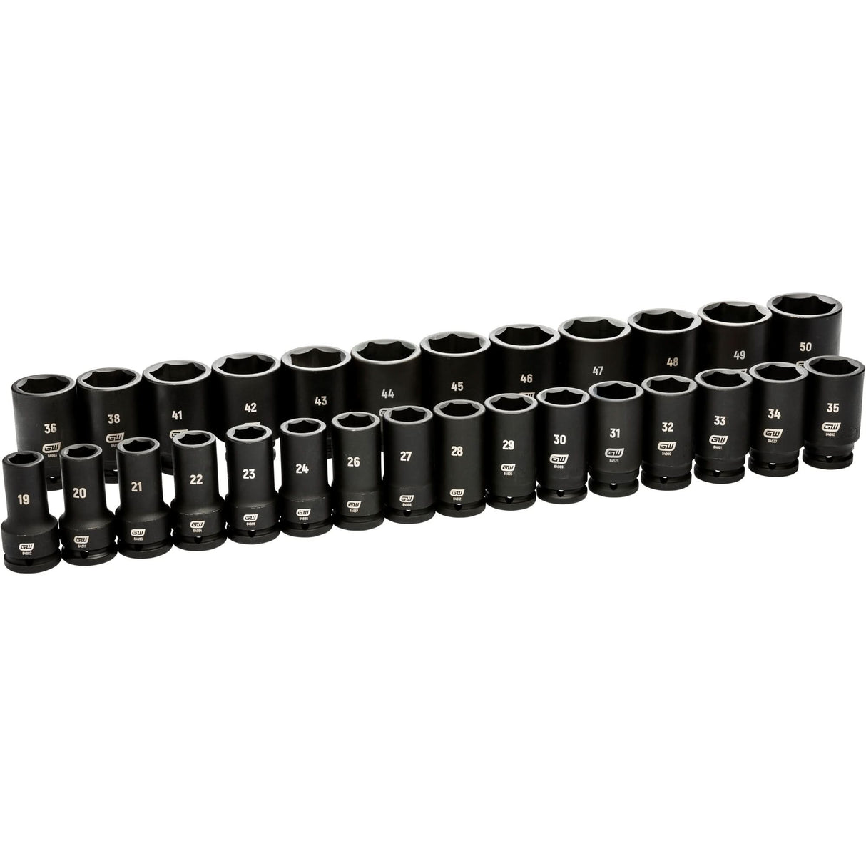 6 Point Metric Socket Set