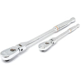 1/4" & 3/8" Drive 90-Tooth Teardrop Ratchet Set