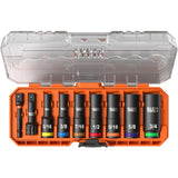 KNECT™ Drive Socket Set, 9 Pcs, Impact, 3/8" Drive Size, Deep