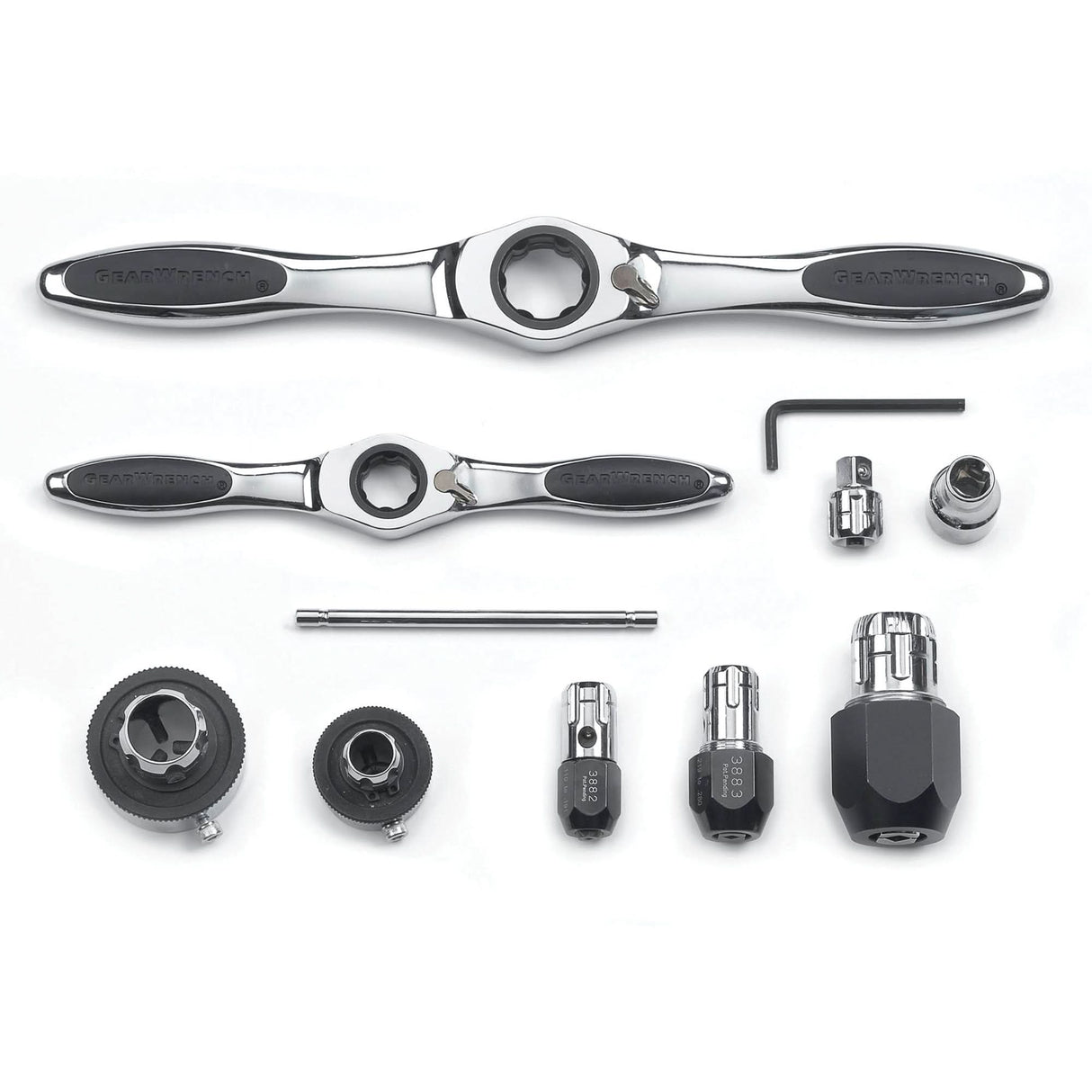 Ratcheting Tap & Die Accessory Set