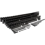 6-Point SAE/Metric Master Socket Set, 209 Pcs, Impact, Deep