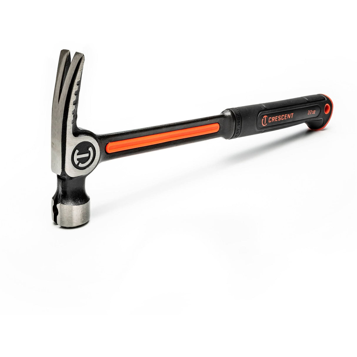 Smooth-Face Framing Hammer, 22 oz., Solid Steel Handle, 16" L