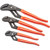Straight Jaw Dipped Handle Tongue & Groove Plier Set