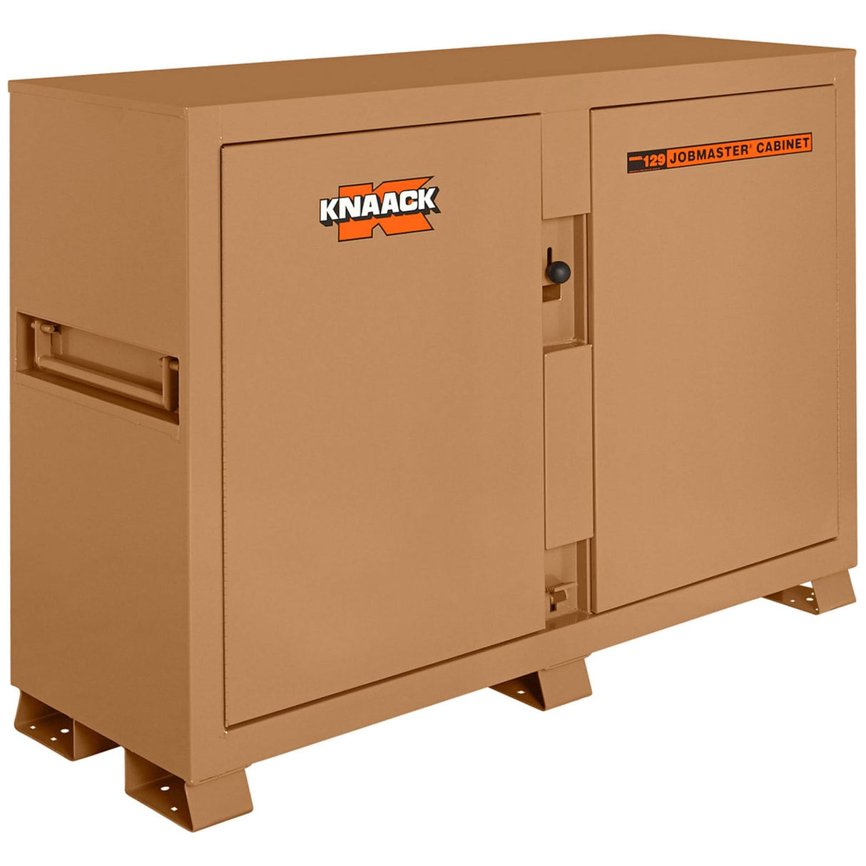 Model 129 Bin Storage Cabinet with Padlock