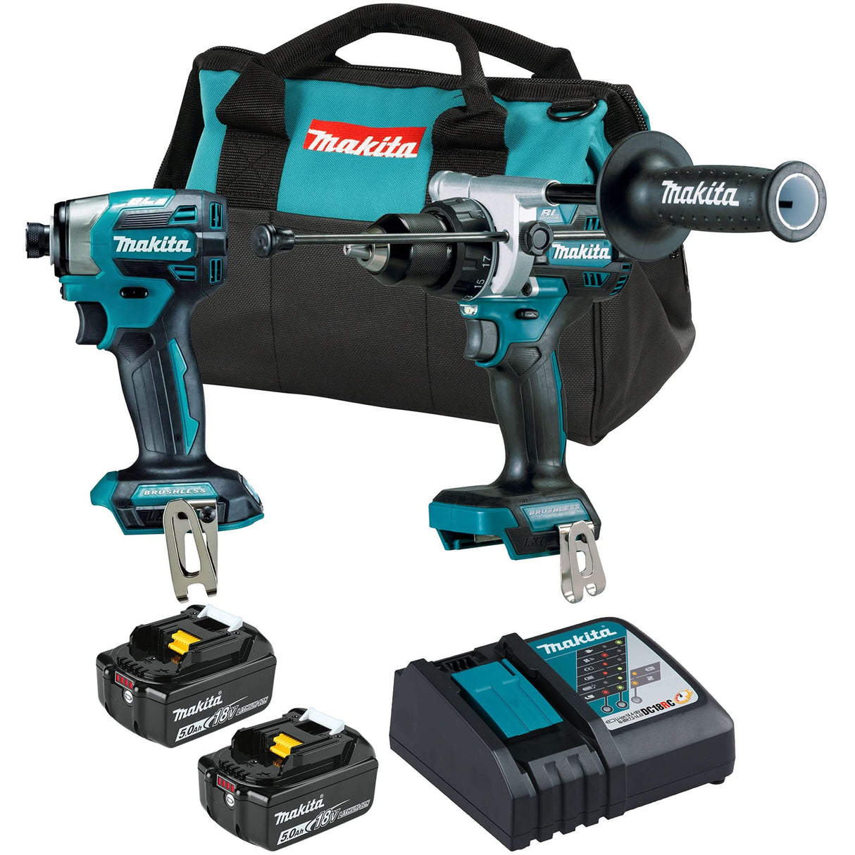 LXT Brushless Cordless Impact Driver & Hammer Drill/Driver Combo Kit