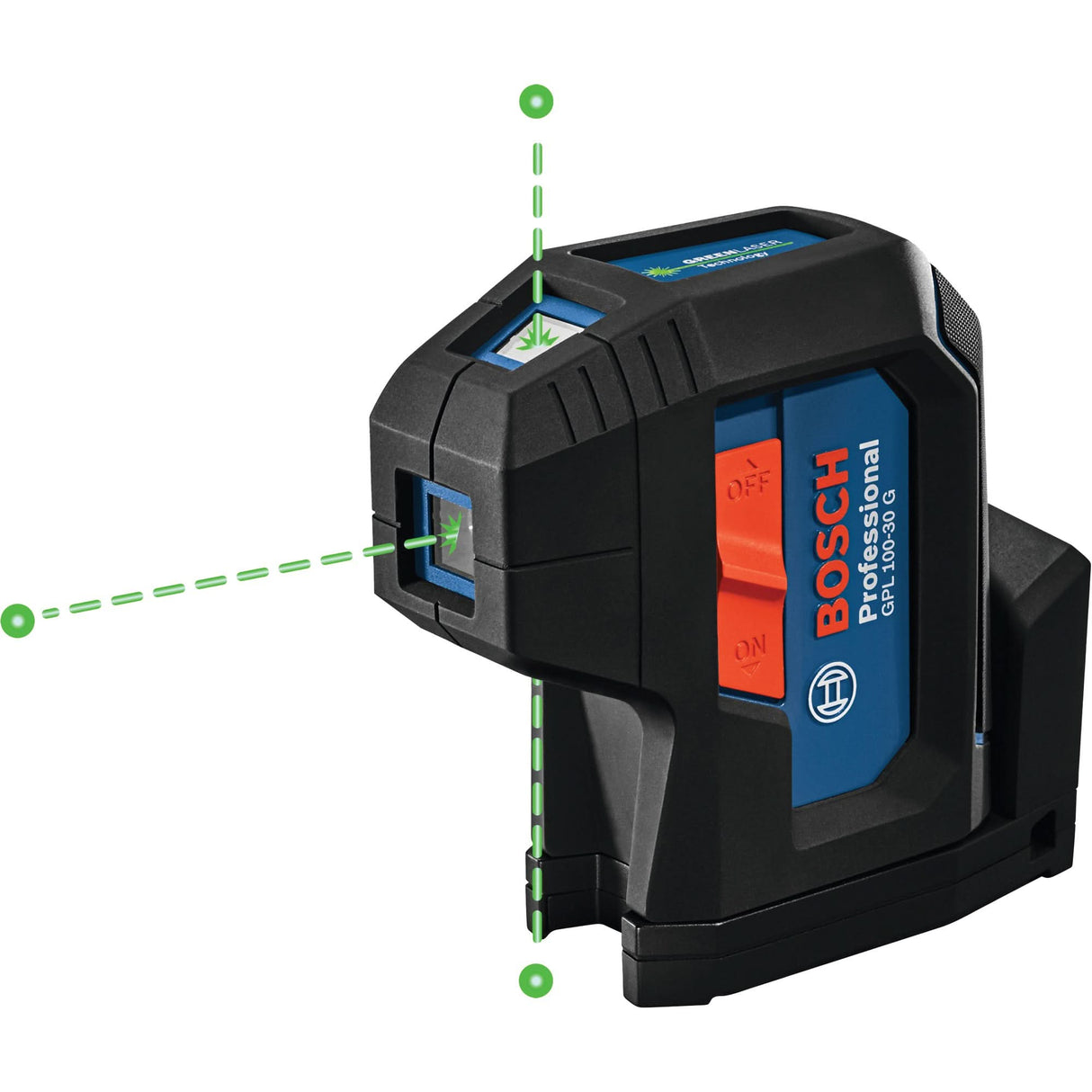 Green-Beam Three-Point Self-Leveling Alignment Laser